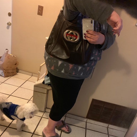 Authentic Gucci leather handbag - Picture 6 of 6